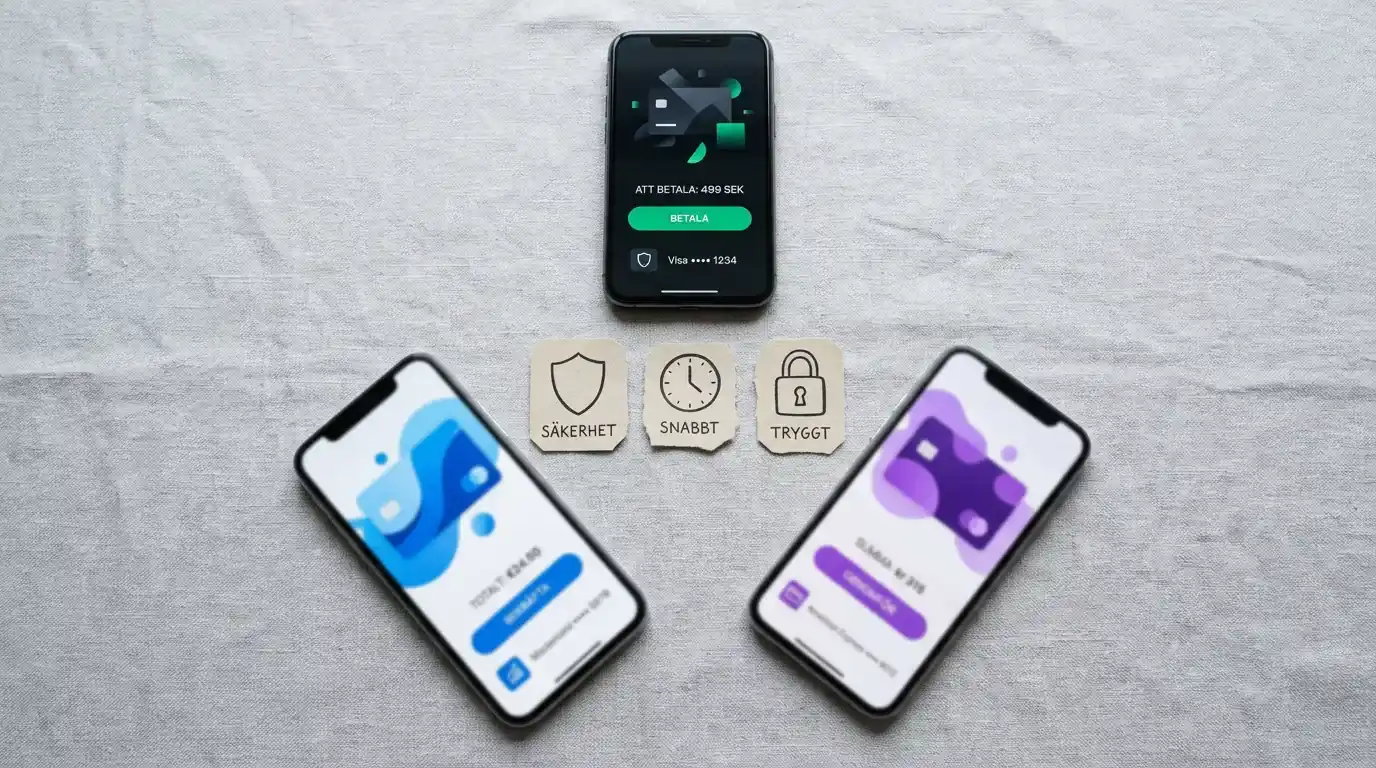 Jämförelse av betalningsmetoder för svenska spelbolag – Visa, Trustly och Swish